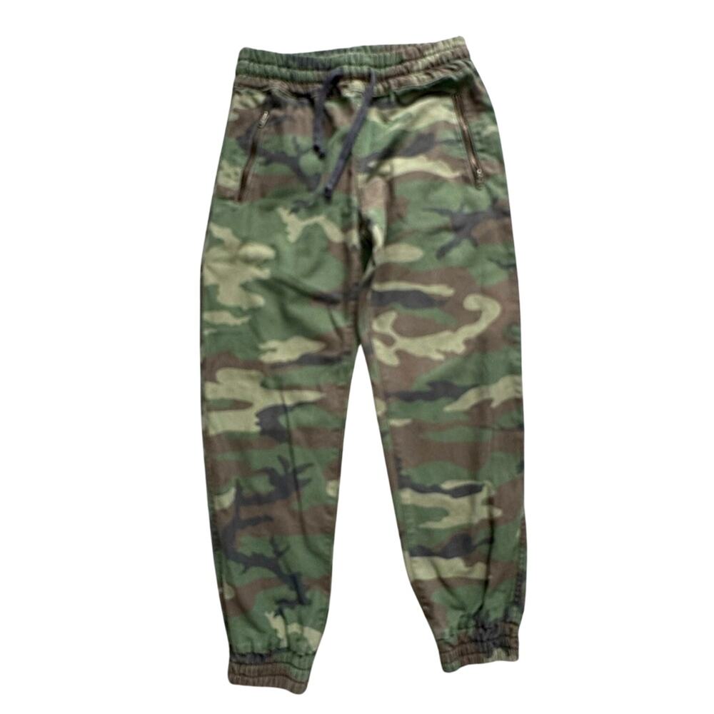 Aritzia TNA Camo Camoflage Joggers Pants Womens XS Waist 26 in. EUC
